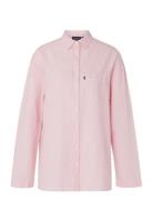 Lexington Home Icons Jennifer Organic Cotton Light Oxford Pajama Rosa