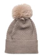 Mp Denmark Oslo Beanie - Fake Fur Beige