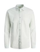 Jack & J S Jjesummer Linen Shirt Ls Sn Vit