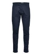 Knowledge Cotton Apparel Luca Slim Twill Chino Pants - Gots/ Marinblå