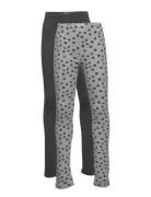 Minymo Sweat Leggings W.aop Multi/patterned