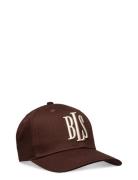 Classic Baseball Cap Accessories Headwear Caps Burgundy BLS Hafnia