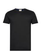 GANT Contrast Logo Ss T-Shirt Svart