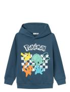 Name It Nkmjister Pokemon Sweat Wh Bru Noos Sky Blå