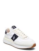 Train 89 Suede & Oxford Sneaker Låga Sneakers White Polo Ralph Lauren