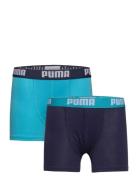 PUMA Puma Boys Basic Boxer 2P Blå