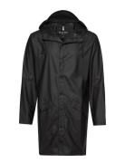 Rains Long Jacket W3 Svart