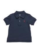 Ralph Lauren Baby Soft Cotton Polo Shirt Blå