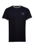 Fred Perry Twin Tipped T-Shirt Blå