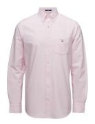 Reg Oxford Shirt Bd Tops Shirts Casual Pink GANT