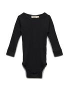 MarMar Copenhagen Plain Body Ls Svart