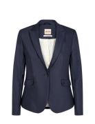 MOS MOSH Blake Night Blazer Marinblå