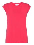U1520, Adeliasz T-Shirt Tops T-shirts & Tops Short-sleeved Red Saint T...
