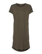 Culture Cukajsa T-Shirt Dress Khaki Green