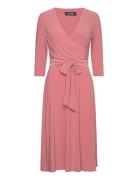 Lauren Ralph Lauren Mid Weight Mj-Dress Rosa