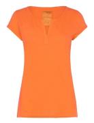 MOS MOSH Mmtroy Tee Ss Orange