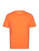 Adv Essence Ss Tee M Sport T-shirts Short-sleeved Orange Craft
