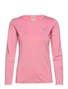 Nora Ls Sport T-shirts & Tops Long-sleeved Pink Kari Traa