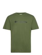 Csc Basic Logo Short Sleeve Sport T-shirts Short-sleeved Green Columbi...