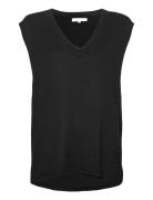 Soft Rebels Srmarla V-Neck Loose Fit Knit Vest Svart