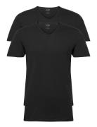 PUMA Puma Basic 2P V-Neck Tee Svart