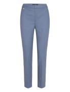 Lauren Ralph Lauren Stretch Dbl Ctn-Pant Blå