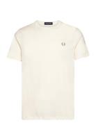 Fred Perry Crew Neck T-Shirt Kräm