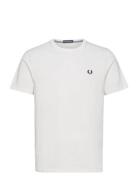 Fred Perry Crew Neck T-Shirt Vit