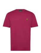 Lyle & Scott Plain T-Shirt Burgundy