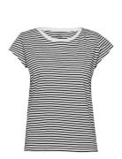 Mads Nørgaard Organic Favorite Stripe Teasy Svart