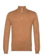 ONLY & SONS Onswyler Life Reg 14 Half Zip Knit Noos Gul