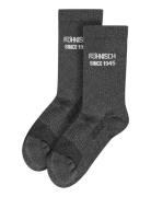 Röhnisch 2-Pack Logo Socks Grå