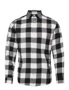 Jack & J S Jjegingham Twill Shirt L/S Noos Vit