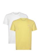 Calvin Klein Jeans 2 Pack Monologo T-Shirt Gul