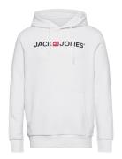 Jack & J S Jjecorp Old Logo Sweat Hood Noos Vit