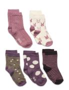 Minymo Socks W. Pattern Multi/patterned