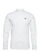 Lyle & Scott Ls Slim Fit Poplin Shirt Vit