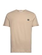 Piece T-Shirt Smu Tops T-shirts Short-sleeved Beige Les Deux