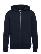 Panos Emporio Pe Element Zipped Hood Marinblå