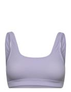 Hanna Bikini Top Swimwear Bikinis Bikini Tops Bandeau Bikinitops Purpl...