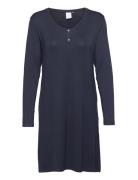 CCDK Copenhagen Jacqueline Longsleeved Dress Marinblå