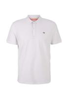 Tom Tailor Basic Polo With Contrast Vit