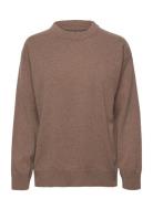 GANT Superfine Lambswool C-Neck Brun