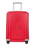 Samsonite S'cure Spinner 55Cm Chrimson Red 1235 Röd