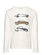 Teeshirt7Bis Tops T-shirts Long-sleeved T-shirts White Tartine Et Choc...