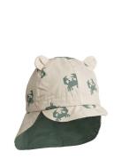 Liewood Gorm Reversible Sun Hat With Ears Grön