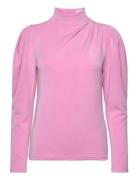 Slffenja Ls T-Neck Top B Noos Tops Blouses Long-sleeved Pink Selected ...