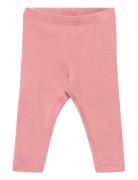 Wheat Rib Leggings Rosa