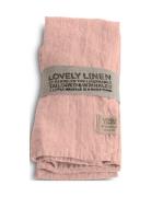 Lovely Linen Lovely Napkin Rosa