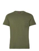 Lily Tee Designers T-shirts Short-sleeved Khaki Green Morris